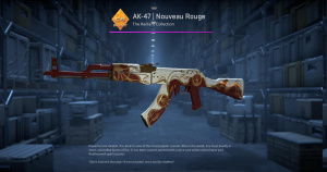 AK-47 | Nouveau Rouge (Minimal Wear) Screenshot
