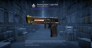 Desert Eagle | Light Rail (Factory New) Screenshot