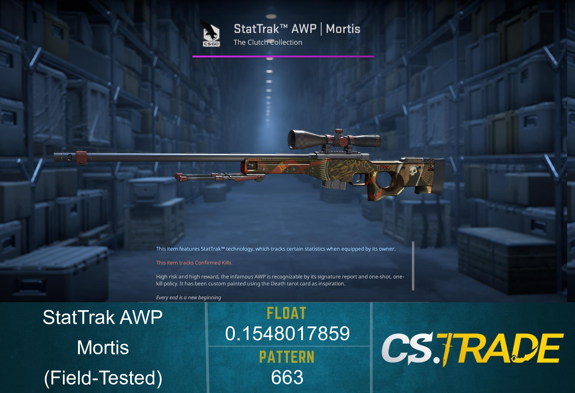AWP | Mortis (Field-Tested) Screenshot