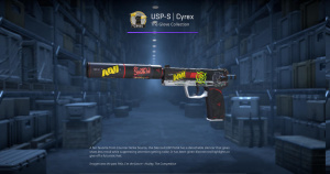 USP-S | Cyrex (Minimal Wear) Screenshot