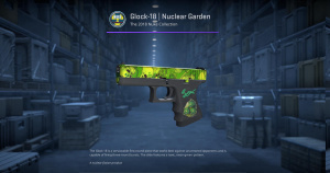 Glock-18 | Nuclear Garden (Factory New) Screenshot