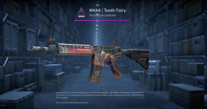 M4A4 | Tooth Fairy (Well-Worn) Screenshot