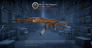 AK-47 | The Oligarch (Battle-Scarred) Screenshot