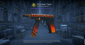 CZ75-Auto | Tigris (Minimal Wear) Screenshot