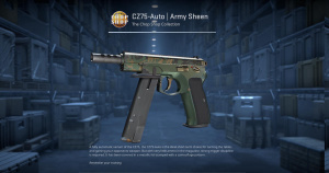 CZ75-Auto | Army Sheen (Field-Tested) Screenshot