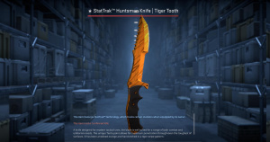 ★ StatTrak™ Huntsman Knife | Tiger Tooth (Factory New) Screenshot