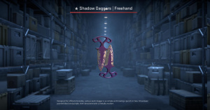 ★ Shadow Daggers | Freehand (Field-Tested) Screenshot