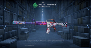 M4A1-S | Vaporwave (Field-Tested) Screenshot