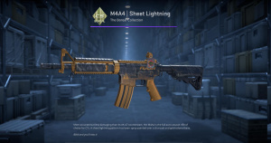 M4A4 | Sheet Lightning (Factory New) Screenshot