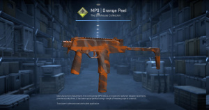 MP9 | Orange Peel (Factory New) Screenshot