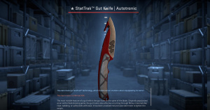 ★ StatTrak™ Gut Knife | Autotronic (Field-Tested) Screenshot