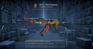 AK-47 | The Empress (Well-Worn) Screenshot