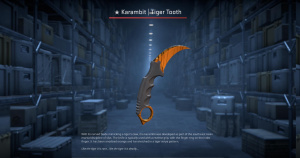★ Karambit | Tiger Tooth (Factory New) Screenshot