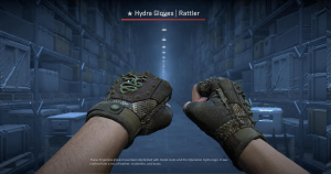 ★ Hydra Gloves | Rattler (Battle-Scarred) Screenshot