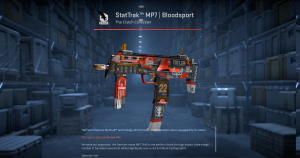 StatTrak™ MP7 | Bloodsport (Minimal Wear) Screenshot