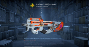 StatTrak™ P90 | Asiimov (Field-Tested) Screenshot