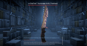 ★ StatTrak™ Huntsman Knife | Freehand (Factory New) Screenshot