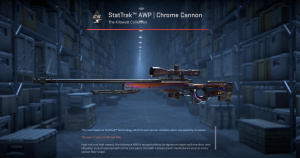 StatTrak™ AWP | Chrome Cannon (Minimal Wear) Screenshot