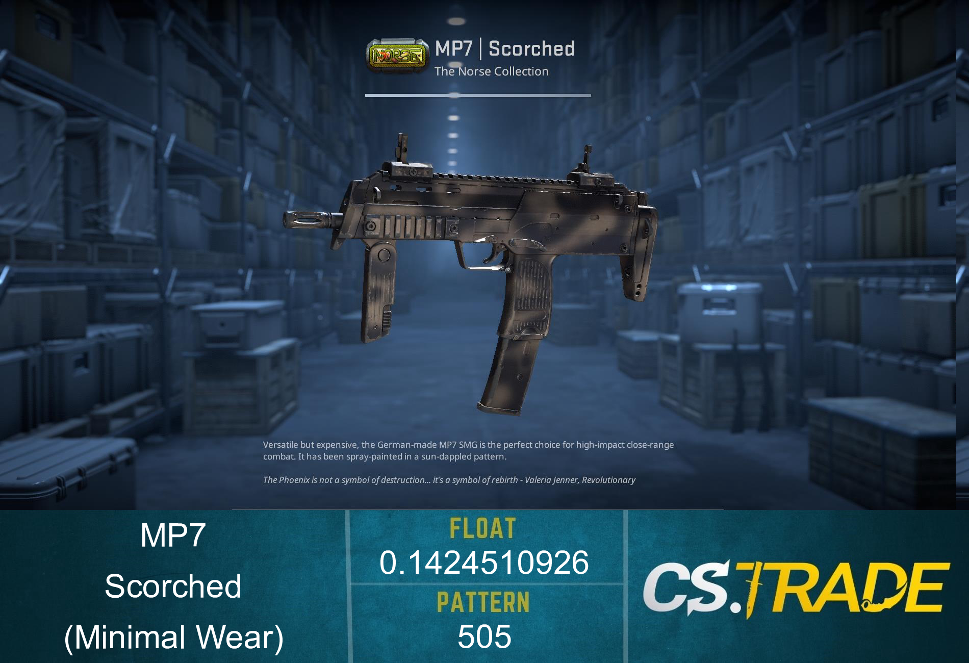 MP7 | Scorched (Factory New) Screenshot