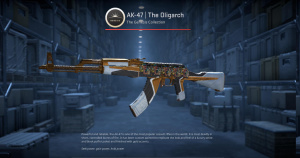 AK-47 | The Oligarch (Well-Worn) Screenshot