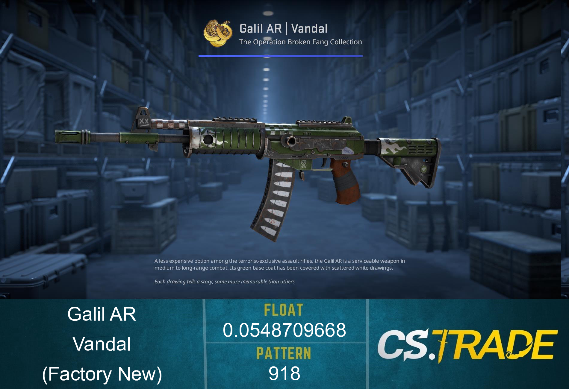 Galil AR | Vandal (Factory New) Screenshot