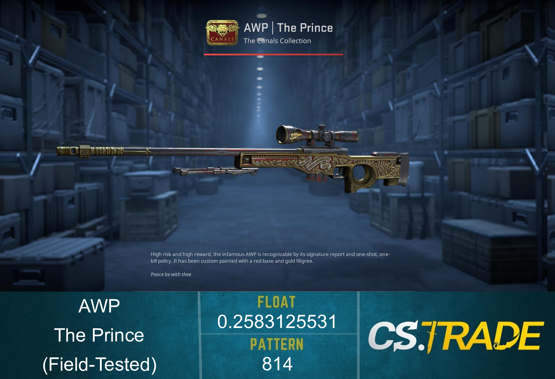 AWP | The Prince (Field-Tested) Screenshot