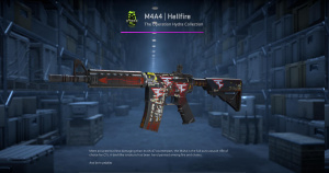 M4A4 | Hellfire (Battle-Scarred) Screenshot