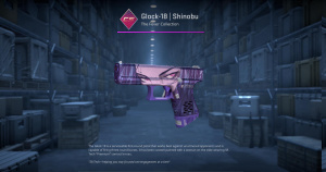 Glock-18 | Shinobu (Minimal Wear) Screenshot
