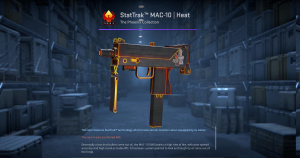 StatTrak™ MAC-10 | Heat (Well-Worn) Screenshot