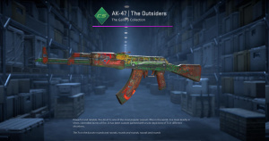 AK-47 | The Outsiders (Battle-Scarred) Screenshot