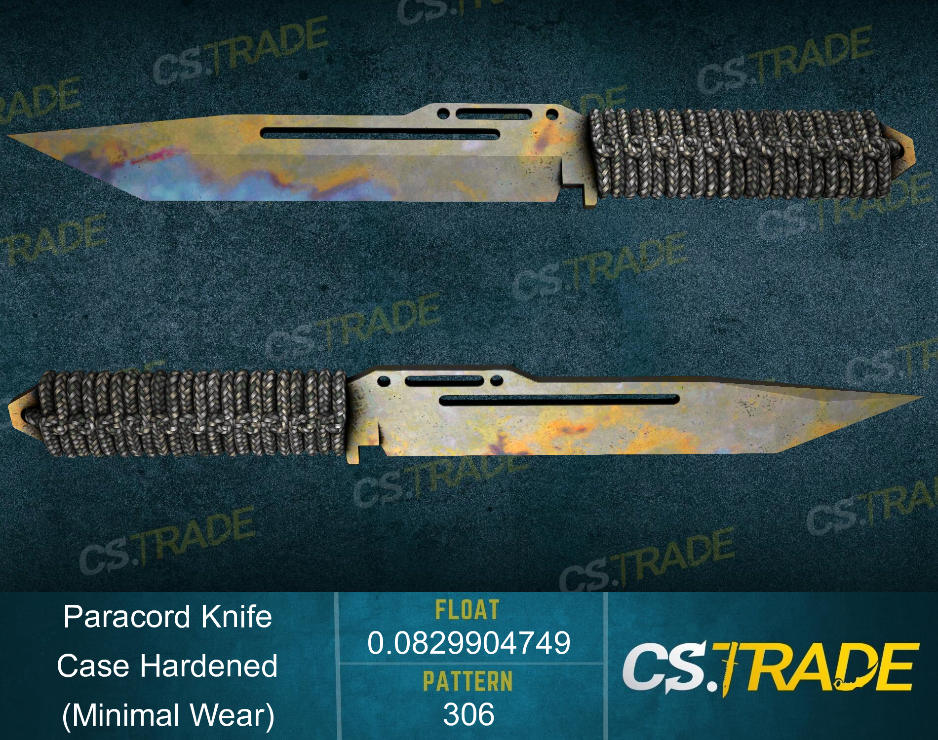 ★ Paracord Knife | Case Hardened (Minimal Wear) Screenshot