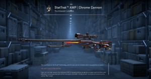 StatTrak™ AWP | Chrome Cannon (Field-Tested) Screenshot