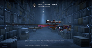 AWP | Chrome Cannon (Minimal Wear) Screenshot