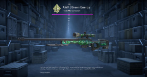 AWP | Green Energy (Battle-Scarred) Screenshot