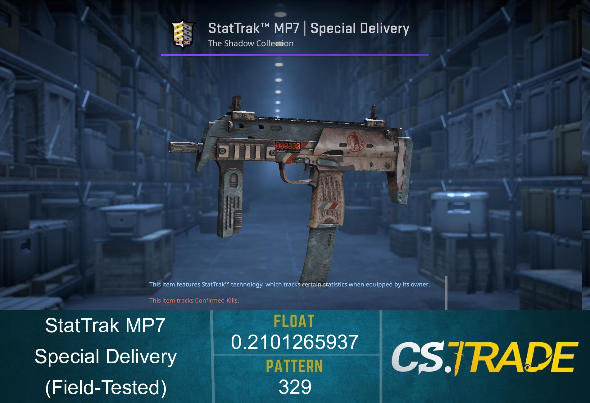 MP7 | Special Delivery (Field-Tested) Screenshot
