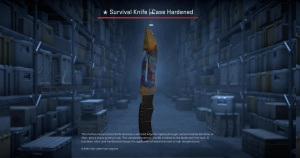 ★ Survival Knife | Case Hardened (Battle-Scarred) Screenshot