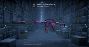 M4A1-S | Black Lotus (Battle-Scarred) Screenshot