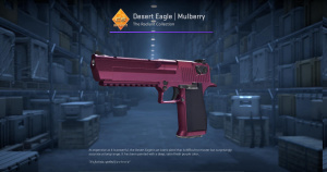 Desert Eagle | Mulberry (Minimal Wear) Screenshot
