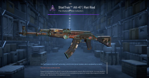 StatTrak™ AK-47 | Rat Rod (Well-Worn) Screenshot