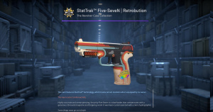 StatTrak™ Five-SeveN | Retrobution (Factory New) Screenshot