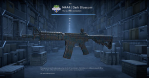 M4A4 | Dark Blossom (Field-Tested) Screenshot
