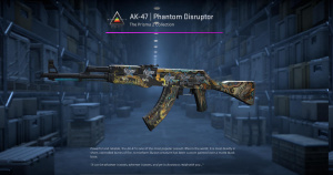 AK-47 | Phantom Disruptor (Battle-Scarred) Screenshot
