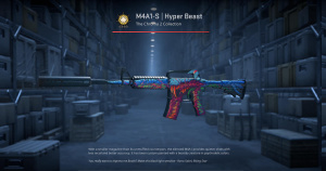 M4A1-S | Hyper Beast (Minimal Wear) Screenshot