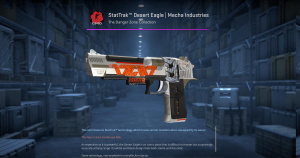 StatTrak™ Desert Eagle | Mecha Industries (Minimal Wear) Screenshot