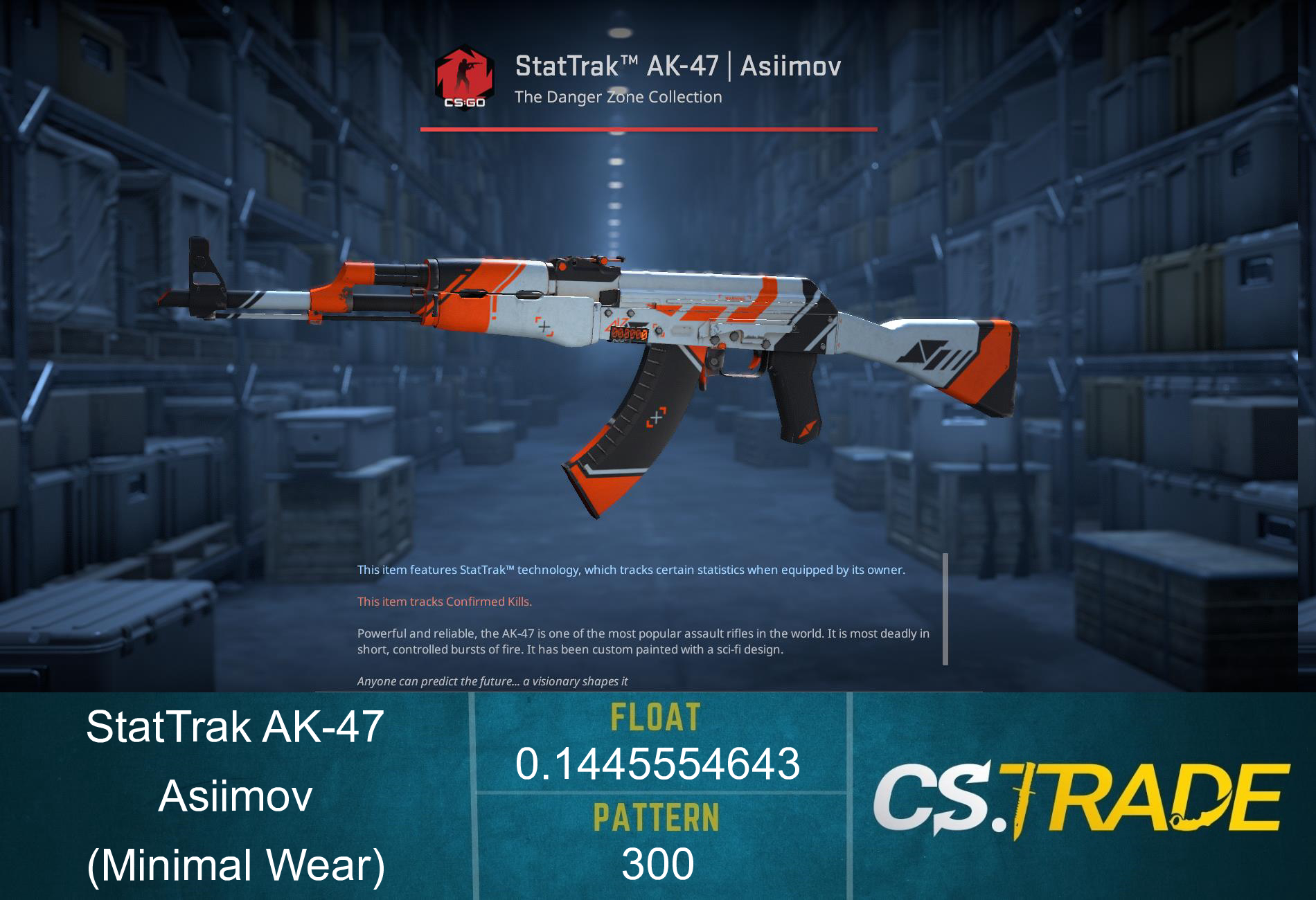 AK-47 | Asiimov (Factory New) Screenshot