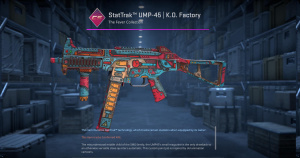 StatTrak™ UMP-45 | K.O. Factory (Field-Tested) Screenshot