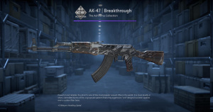 AK-47 | Breakthrough (Battle-Scarred) Screenshot