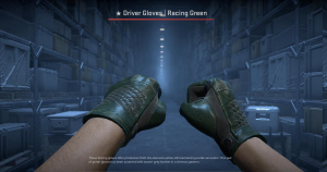 ★ Driver Gloves | Racing Green (Field-Tested) Screenshot