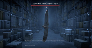 ★ Nomad Knife | Night Stripe (Field-Tested) Screenshot