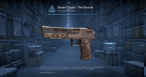 Desert Eagle | The Bronze (Factory New) Screenshot